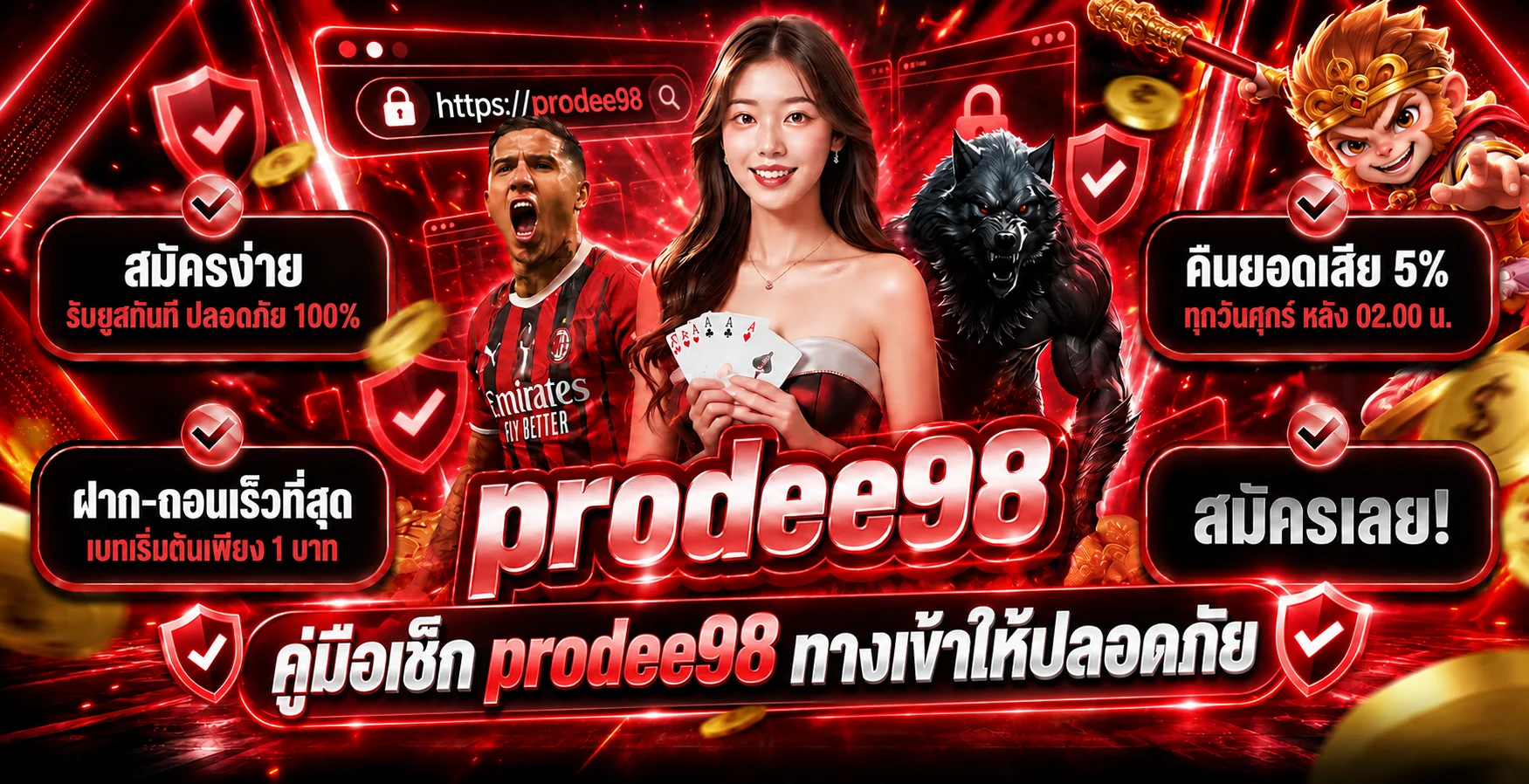 prodee98 ทางเข้าแท้ เช็กเว็บก่อน Login อย่างปลอดภัย
